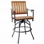 malibu swivel bar armchair (cal pc-003)